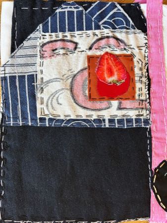 Untitled — fiber collage