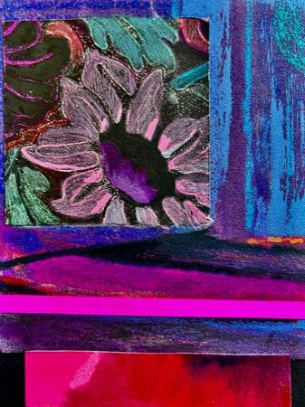 Untitled — Paintings on sandpaper 5"x4"