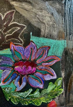 Untitled — Paintings on sandpaper 5"x4"
