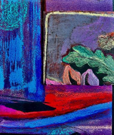 Untitled — Paintings on sandpaper 5"x4"