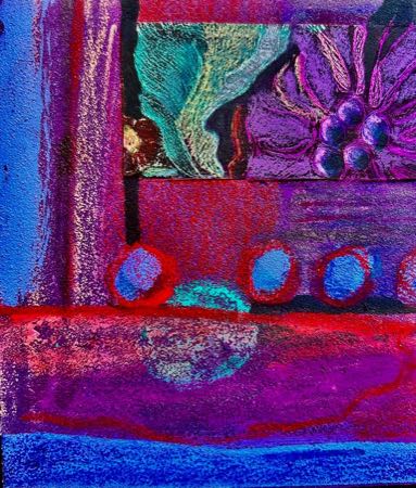Untitled — Paintings on sandpaper 5"x4"